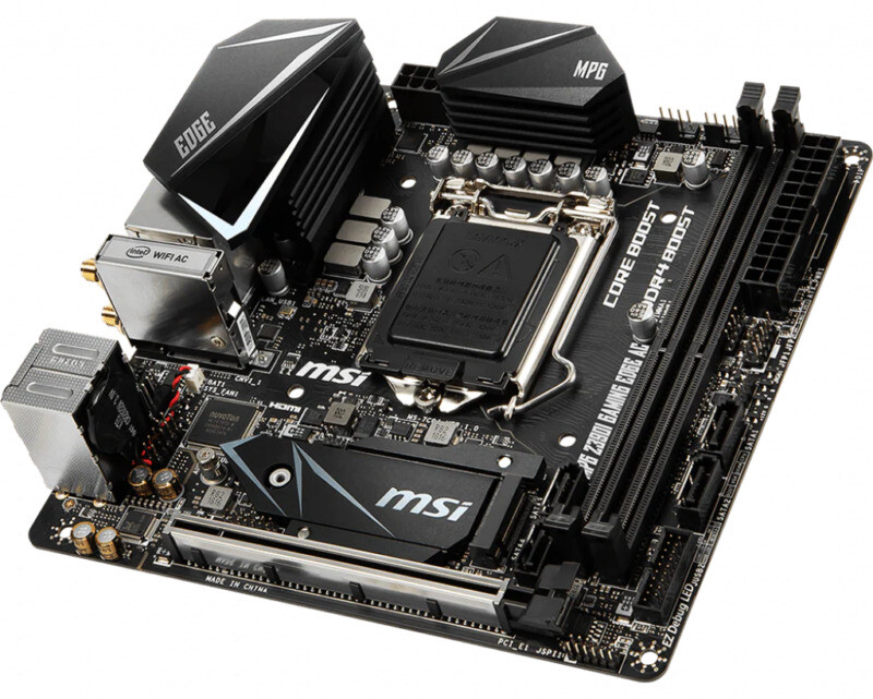 MSI MPG Z390I GAMING EDGE AC マザーボード MPG Z390I GAMING EDGE AC | MSI マザーボード Intel Z390チップ