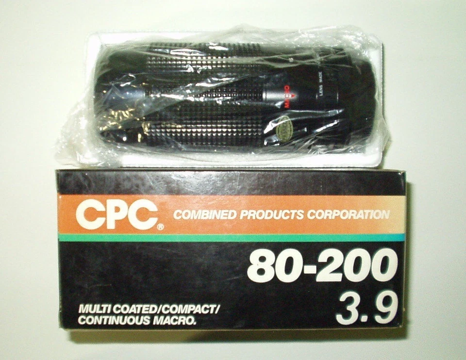 CPC 80-200/f3.9 Macro Lens for Canon (BRAND NEW!) - Image 2 of 2