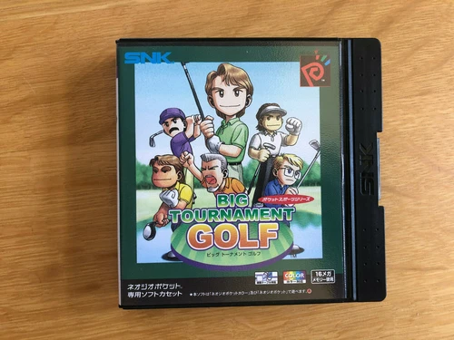 BIG TOURNAMENT GOLF Neo Geo Pocket SNK 188 np Checked 