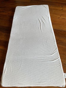 Twin Foam Matress  best for collegeTopper+Zippered Topper orig BedBath Beyond