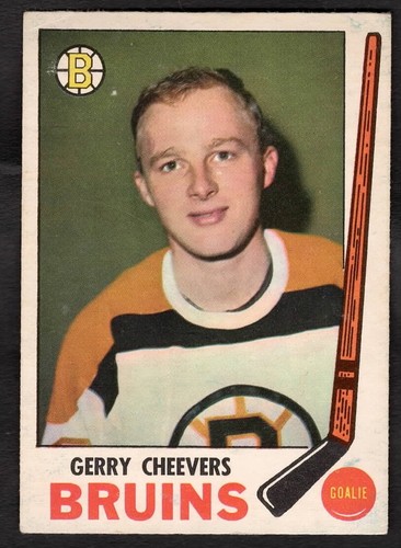 1969-70 Gerry Cheevers O-Pee-Chee Hockey Bruins #22
