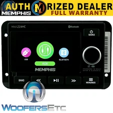 OPEN BOX MEMPHIS MXAZ24MC MARINE BOAT USB AUX RECEIVER BLUETOOTH RADIO