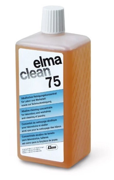 Solución de limpieza Elma Clean EC75 - 1l JOYERÍA
