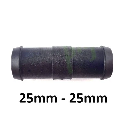 EASYPARTS4U Schlauchverbinder Gerade 25 mm Kunststoff Verbindungsstück Schlauch