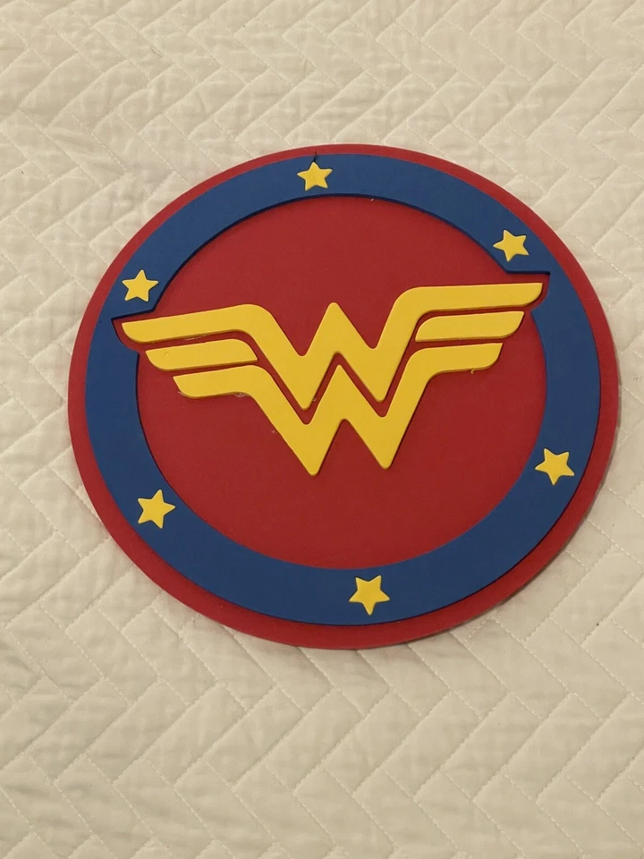 Wonder Woman Kids Halloween Costume WITH MANY ACESSORIES Size 4/5 WORN TWICE! - Image 3 of 4