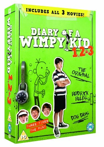 Diary of a Wimpy Kid 1-3 DVD Comedy (2012) Zachary Gordon