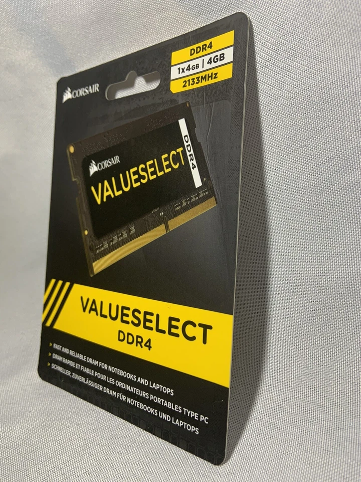 CORSAIR VALUE SELECT 4GB DDR4 2133MHZ. NEW IN SEALED PACKAGE - Image 3 of 4
