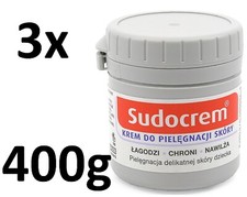Sudocrem 3er Pack (3 x 400 g) Spezialcreme f&uuml;r Pflege und Schutz Babyhaut TOP