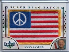 RARE 2020 DECISION RAINBOW DOUG COLLINS SUPER FLAG PATCH 
