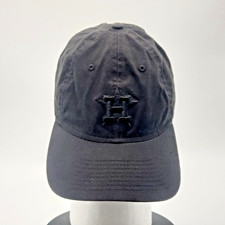 New Era Baseball Cap  Women's Size 9 Black Houston Astros Blackout Edition