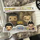 LUFFY & FOXY Funko Pop 2 PACK Anime ONE PIECE Hot Topic Exclusive