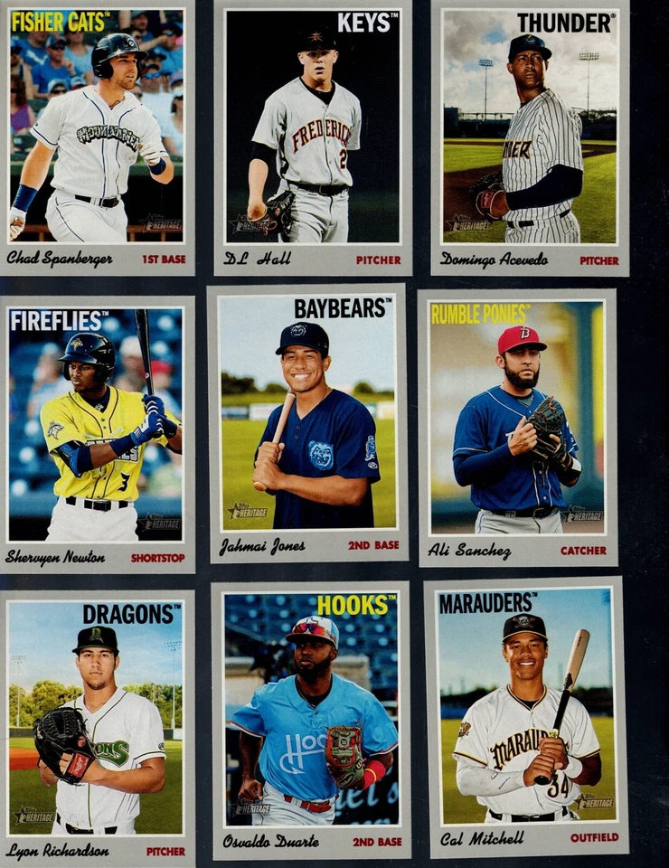 2019 TOPPS HERITAGE MINOR LEAGUE BASEBALL 1-250 BUY MORE GET MORE! - Image 2 of 4