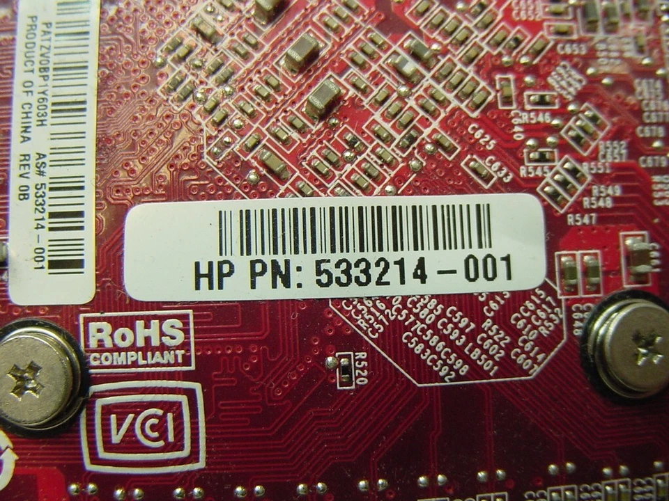 TARJETA DE VIDEO GRÁFICA HP NVIDIA Geforce gt 220 Foto 4 de 4