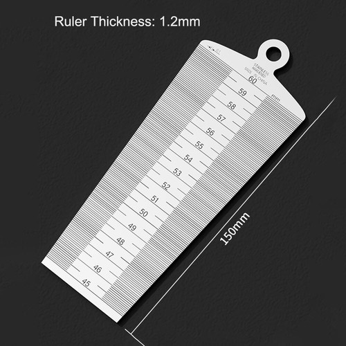 Gap Hole Measurement Stainless Steel Ruler Depth Gap Inspection Measure Tool - Picture 18 of 21