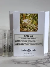 2x Maison Margiela Replica Under The Lemon Tree EDT Sample Spray 1.2mL/.04oz