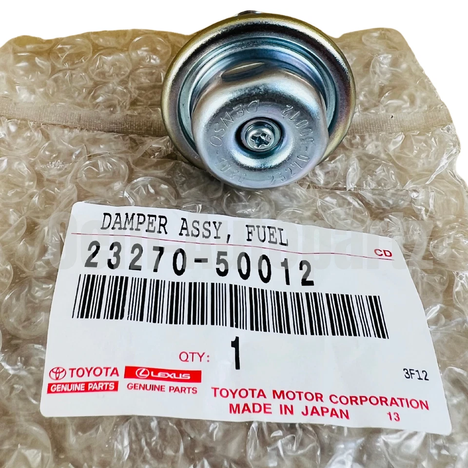 2327050012 Toyota Genuino 4Runner Lexus CONJUNTO DE AMORTIGUACIÓN, PULSACIÓN DE PRESIÓN DE COMBUSTIBLE fabricante de equipos originales Foto 4 de 4