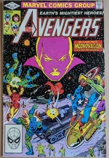 Avengers #219 Marvel Comics 1982 Direct Edition F+ Sleeve & Board