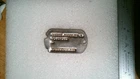 VINTAGE US MILITARY SERVICE DOG TAG WW2 ERA NAMED MARSH #1