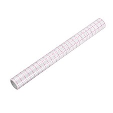 Transfer Tape for Vinyl, 12" x 4.9 FT Clear Transfer Paper with Red Grid