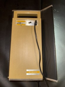 Vintage Working Burgess Safari Lite - With Power Cord Nice! L14