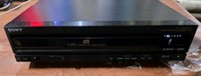 Sony CDP-C500 5-Disc CD Changer Compact Disc Player Tested Works No Remote