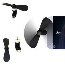 Micro USB Phone Fan 5V Plug In Cooler for Android Smartphones