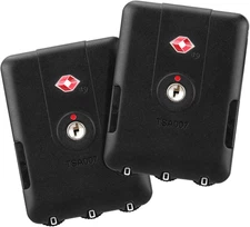 2-Pack Luggage Locks TSA Approved, 3 Digit Combination Travel Locks, TSA Locks f