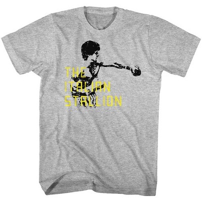 Rocky The Staillion Block Text Movie Shirt