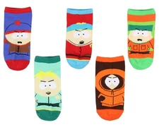 South Park Adult Cartman Kyle Stan Kenny Butters Mix And Match Ankle Socks