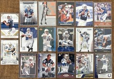 Peyton Manning Football Card Lot - 17 Cards - Indianapolis Colts HOF