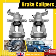 2x Brake Caliper Rear Side for Mini Cooper R55 R56 R57 R59 2006-2015 34216776925