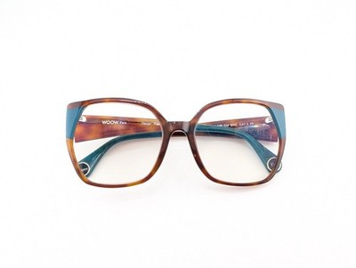 WOOW Eyeglasses Frames Only, Super City 2, Col. 8941, 56-18-140, Brown/Blue