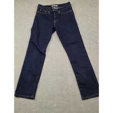 Levi Strauss Co 312 Shaping Slim Dark Wash Jeans Women Size 27 W27 L28