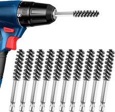 10PCS Golf Clubs Head Hosel Brush Golf Shaft Ferrules Brush Stainless Steel Bore