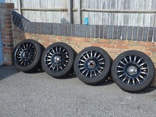 OZ Racing Rally Raid wheels with tyres (used)   17" x 8" ET40  5/114