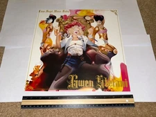 Gwen Stefani 2004 Love  Angel Music Baby original 2-sided PROMO poster flat
