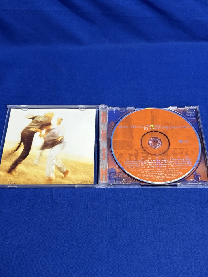 CD Lot Of 3 Big Head Todd & the Monsters CDs Strategem Sister Sweetly 90’s Alt Foto 3 de 4