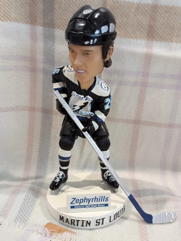 Tampa Bay Lightning Bobbleheads 10th Anniversary Stanley Cup COMPLETE SET OF 5! - Image 3 of 4