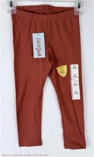 Toddler Girls' Solid Leggings - Cat & Jack Copper Orange 3T *SEE DEAL!!!*