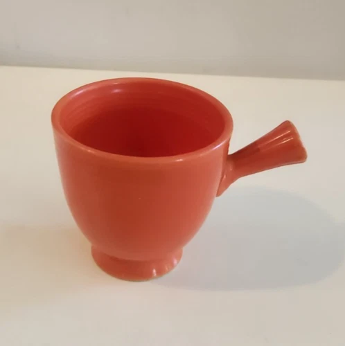 Vintage FIESTA Stick Handled Demitasse Cup Homer Laughlin Red Fiestaware Ware