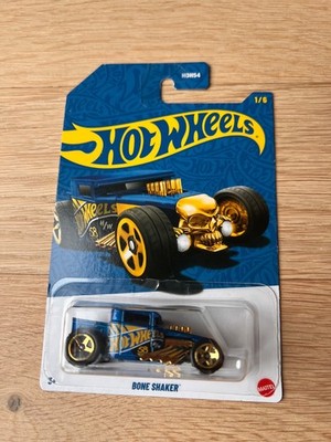 Hot Wheels Bone Shaker - 58th Anniversary 2026 - Blue and Gold Series 1:64