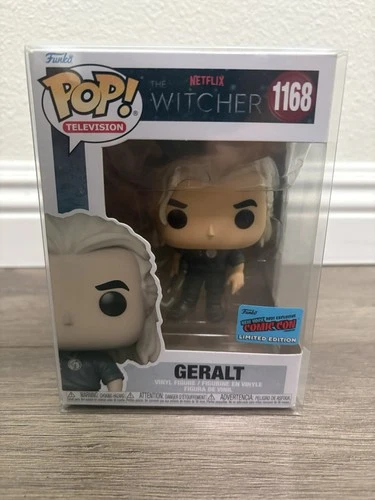 Funko Pop! Vinyl: #1168 Geralt From The Witcher 2021 NYCC Exclusive / W Shield