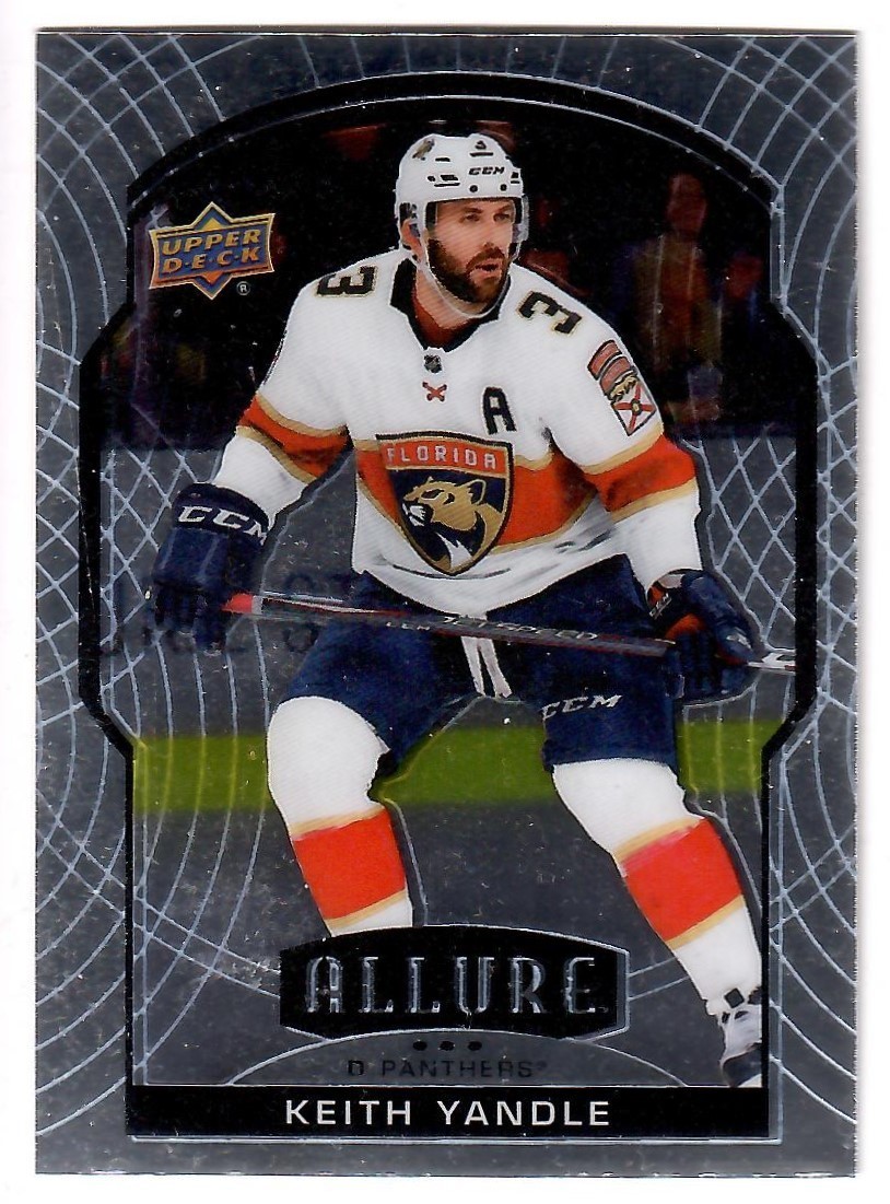 NHL 2020-21 Upper Deck Allure ~ Keith Yandle ~ Base Card #10 - Florida Panthers