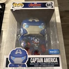 Funko Pop-Marvel Captain America 841 Avengers Mech Strike Jumbo 10"  Exclusive