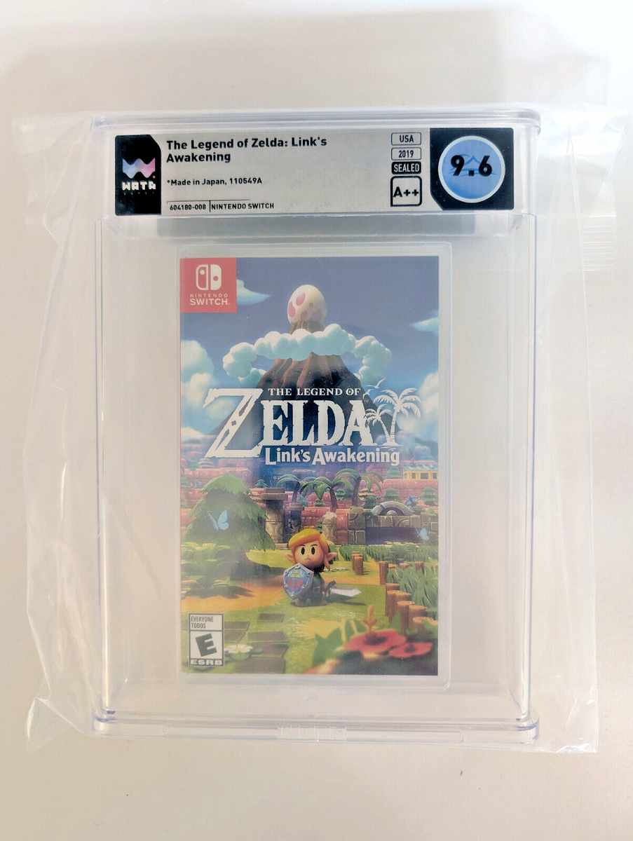 ゼルダの伝説 夢をみる島 USA Link's awakening WATA WATA 9.6 A++ SEALED] The Legend of Zelda - Link's Awakening