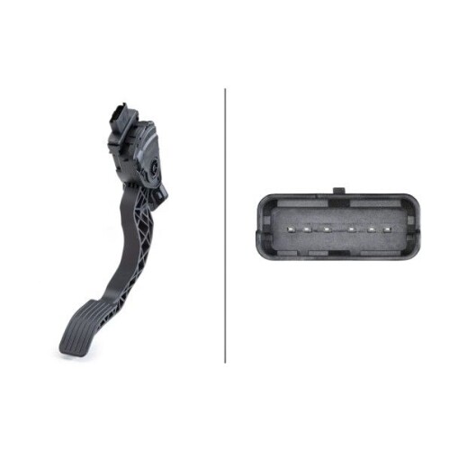 HELLA Capteur, Position D'accelerateur Pour VW 6PV 008 495-711