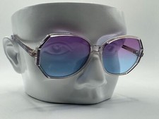 NEW Vintage Eyeglasses Non RX Granny Style Custom Lens 767 Made In Italy