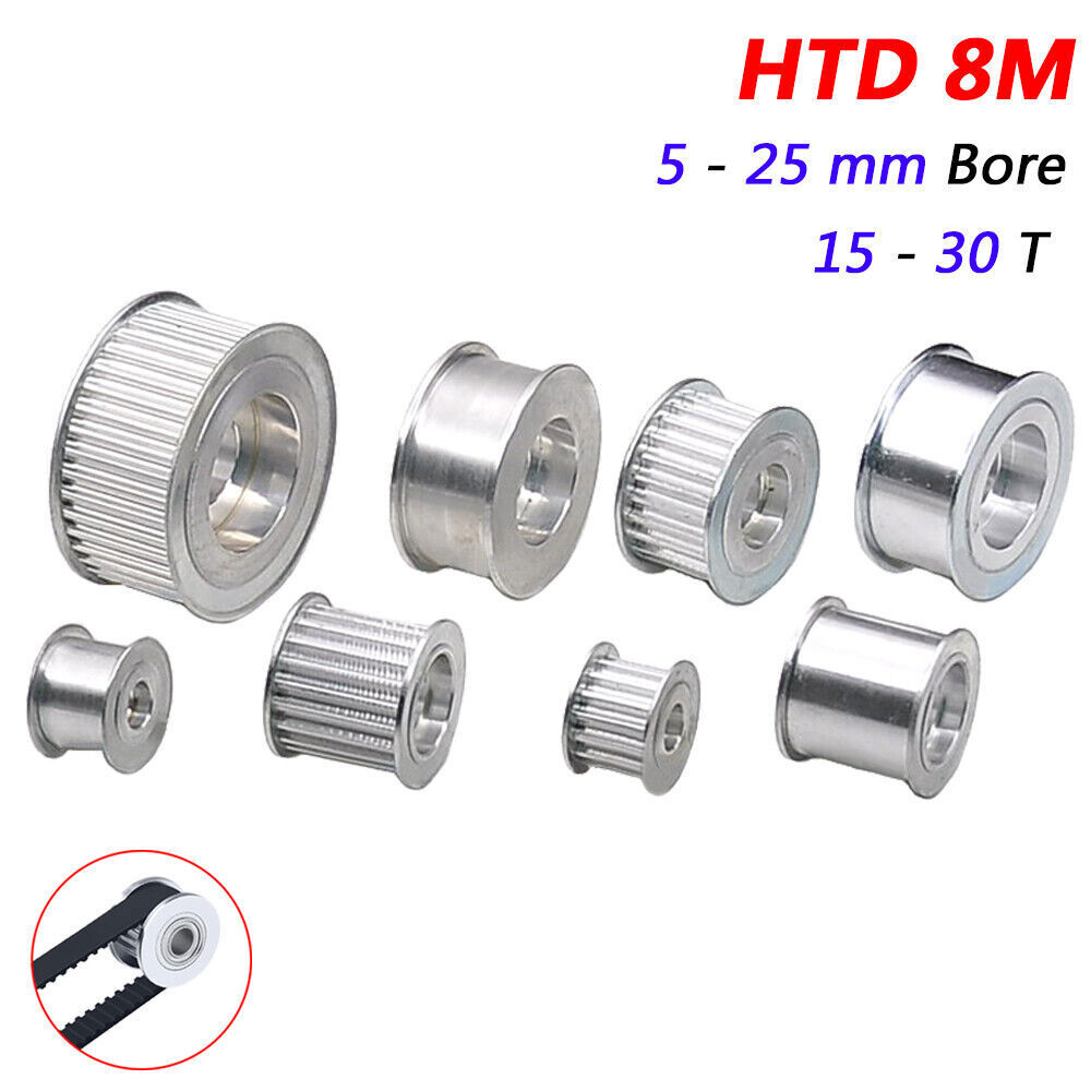 28-8M-30 HTD Pilot Bore Timing Belt Pulley / Sprocket - 28 Tooth To Su - Foto 11