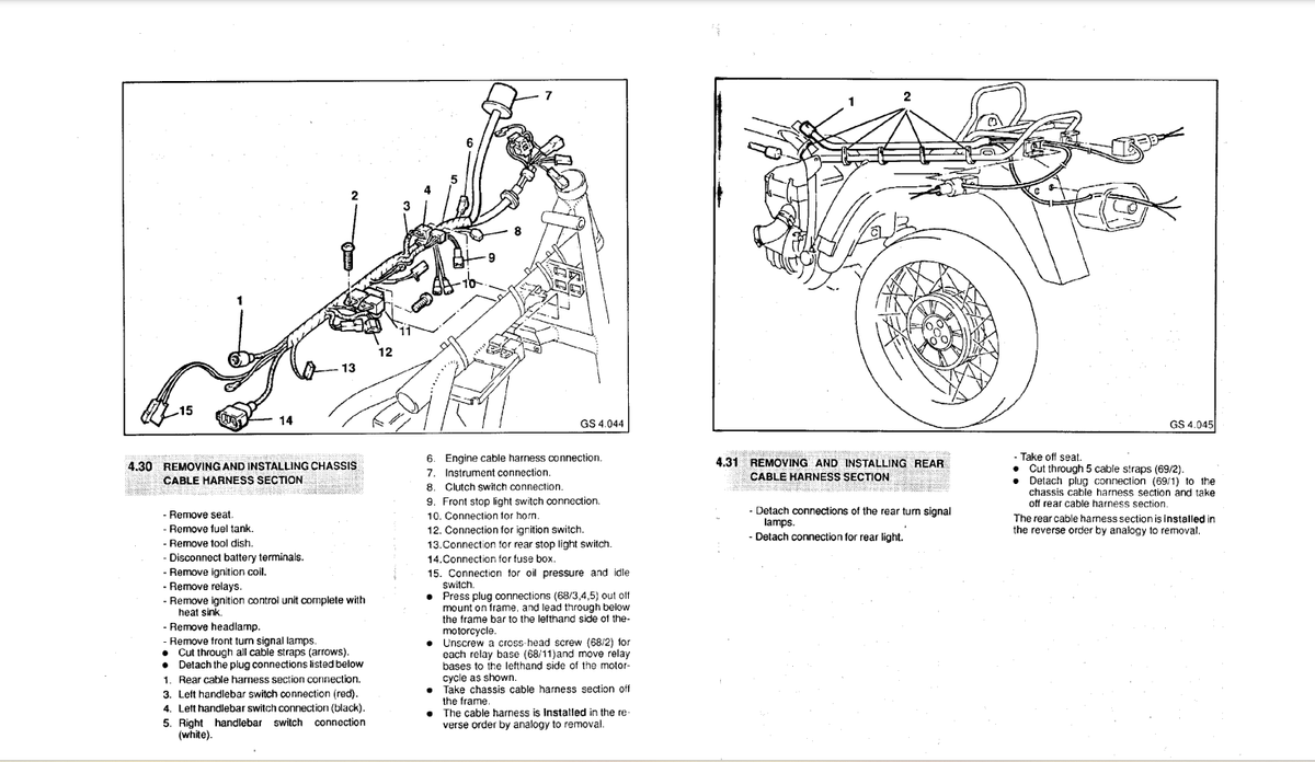 1980-1995 BMW R80GS R100GS R100R PDF Service Manual English CD