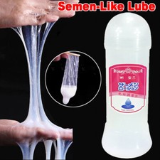 Sex Lube Water Based Realistic Semen Cum Lubricant Long Lasting Personal 10 OZ